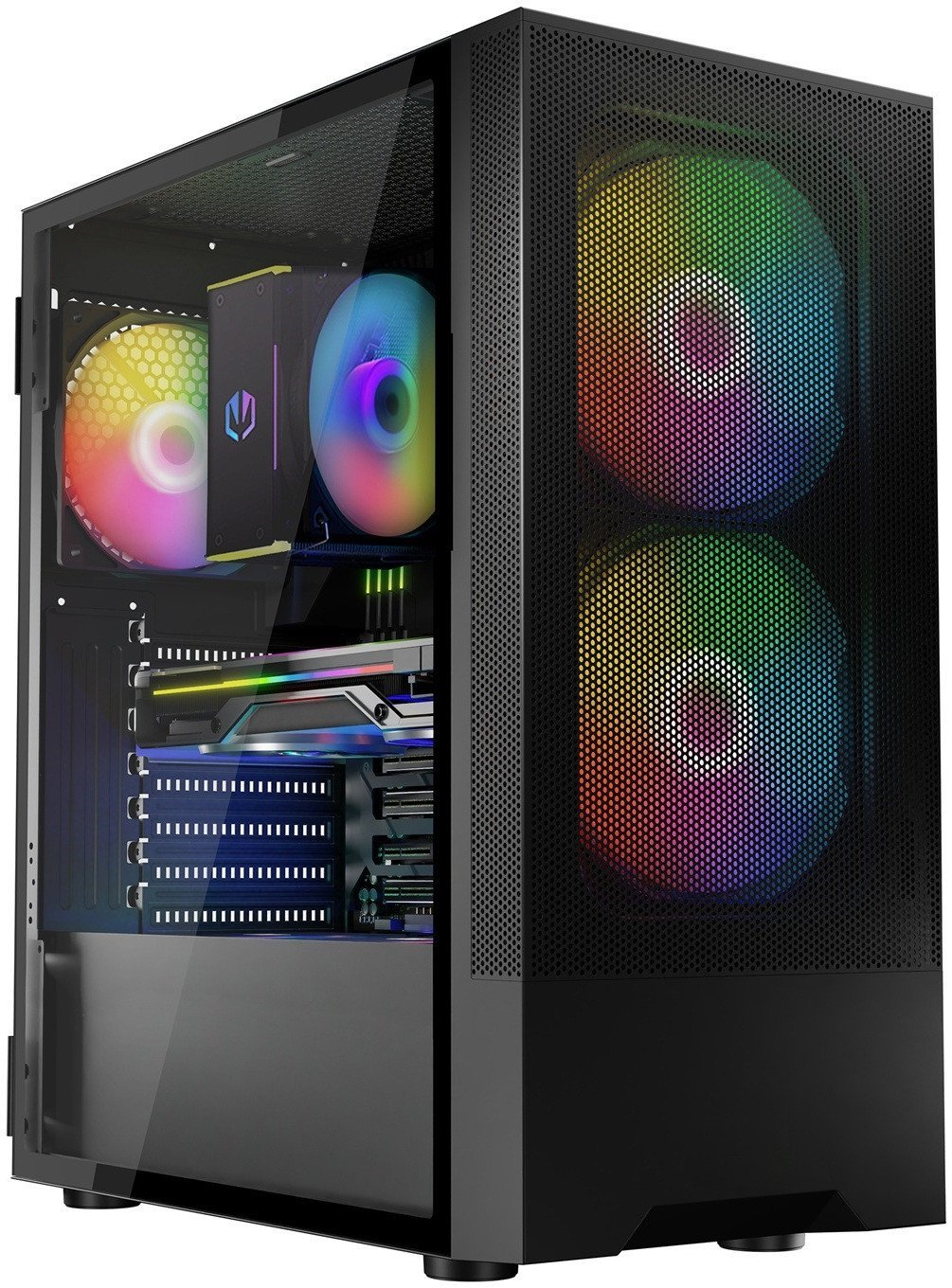 VIST PC Ryzen 5 5500 RTX 5050 32GB SSD 1TB M.2 WIFI W11 DLSS 4