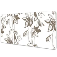 Podkładki na biurko - Ochronna mata na biurko Rysunek kwiatów 90x45 cm - miniaturka - grafika 1