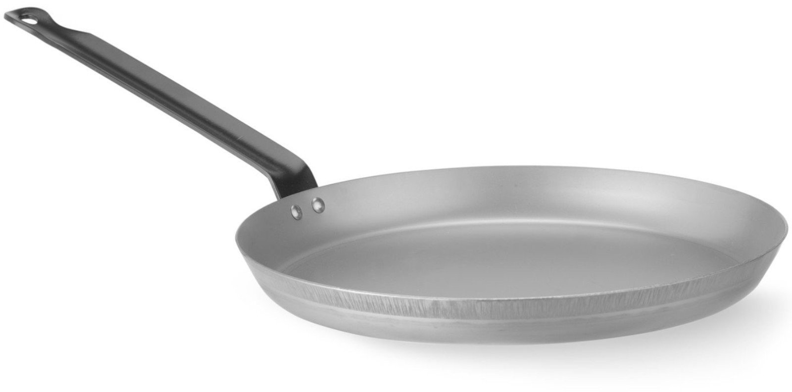 Patelnia do naleśników ze stali węglowej INDUKCJA GAZ śr. 290 mm Patelnia do naleśników ze stali węglowej INDUKCJA GAZ śr. 290 mm