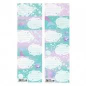 Szkolne artykuły papiernicze - Naklejki na zeszyt Shell 25szt - miniaturka - grafika 1