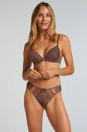 Majtki damskie - Hunkemöller Brazyliany Sylvie Brązowy - miniaturka - grafika 1