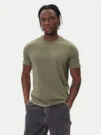 Koszulki męskie - Napapijri T-Shirt Salis NP0A4H8D Zielony Regular Fit - miniaturka - grafika 1