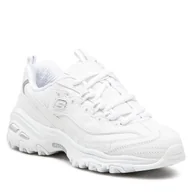 Sneakersy damskie - Sneakersy Skechers Play On 11949/WSL Biały - miniaturka - grafika 1