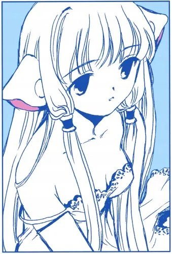 Plakat Anime Manga Chobits c_053 A2 (custom)