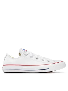 Converse Trampki Chuck Taylor All Star Ox 132173C Biały - Trampki damskie - miniaturka - grafika 1