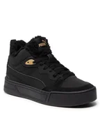 Sneakersy damskie - Puma Sneakersy Skye Demi Teddy Ws 381151 01 Czarny - miniaturka - grafika 1
