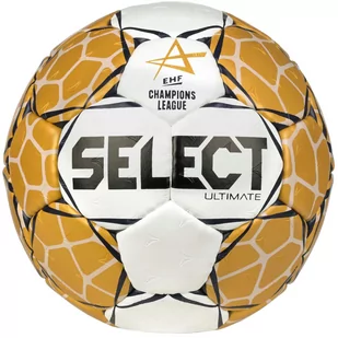 Select Champions League Ultimate Official EHF Handball 200030, unisex, piłki do piłki ręcznej, Złote - Piłka ręczna - miniaturka - grafika 1