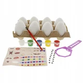 Dekoratorstwo - 2x ZESTAW KREATYWNY DO MALOWANIA PISANKI JAJEK JAJKA WIELKANOCNE DLA DZIECI - miniaturka - grafika 1