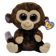 Maskotki i pluszaki - Ty Beanie Boos Coconut małpka średnia Inc - miniaturka - grafika 1
