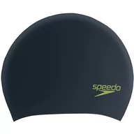 Pływanie - Speedo Long Hair Cap Kids, czarny 2022 Czepki pływackie 68-12809F952-UNI - miniaturka - grafika 1