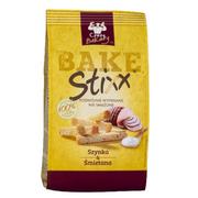 Paluszki - BAKE Stixx Paluszki chlebowe Szynka i Śmietana BAKE Stixx, 60g - miniaturka - grafika 1