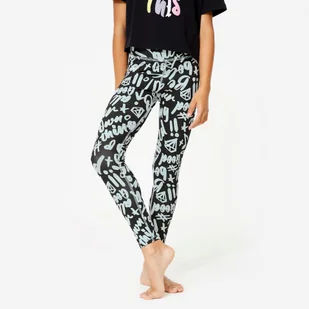Legginsy do tańca dla dzieci Starever wysoki stan - Spodnie sportowe damskie - miniaturka - grafika 1