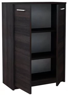 Komoda Szafka Bodo 2D2P Wenge Venge Regał Biurowy - Komody - miniaturka - grafika 1
