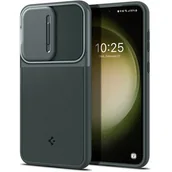 Etui i futerały do telefonów - Etui Spigen Optik Armor do Samsung Galaxy S23 Abyss Green - miniaturka - grafika 1