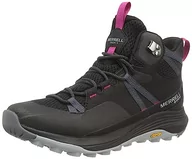 Buty trekkingowe damskie - Merrell Siren 4 Mid GTX damskie buty trekkingowe, czarny, 38.5 EU - miniaturka - grafika 1