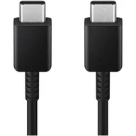 Kable USB - Samsung EP-DX310JBEGEU kabel USB Typ C Typ C 3A 1,8m czarny - miniaturka - grafika 1