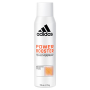 Dezodoranty i antyperspiranty dla kobiet - Adidas - Dezodorant dla kobiet spray Power Booster - miniaturka - grafika 1