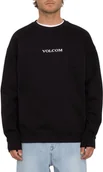 Bluzy męskie - bluza męska VOLCOM VOLCOM STONE CREW Black - miniaturka - grafika 1