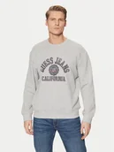 Bluzy męskie - Guess Jeans Bluza M5RQ40 KCPR1 Szary Regular Fit - miniaturka - grafika 1