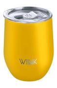 Kubki termiczne - WINK Bottle, Kubek termiczny TUMBLER YELLOW, bez BPA, 350 ml - miniaturka - grafika 1