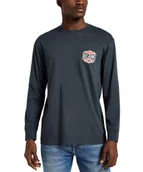 Koszulki męskie - Koszulka Lee LS ESS SEASONAL TEE 112358045 Washed Black L - miniaturka - grafika 1