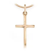 Biżuteria religijna - Złoty krzyżyk WZX5270 - miniaturka - grafika 1