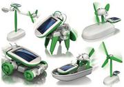 Roboty dla dzieci - Deminas | SolarBot - Wyjątkowy zestaw edukacyjny Robot solarny Wielkość: Solarbot 6v1 - miniaturka - grafika 1