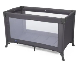 Łóżeczko turystyczne Good Night dark grey do 15kg - Chicco - Zabawki interaktywne dla dzieci - miniaturka - grafika 1