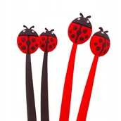 Cienkopisy - Długopisy BIEDRONKI cienkopisy biedronka szczęście owady dla dzieci szkolne - miniaturka - grafika 1