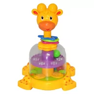 Zabawki interaktywne dla dzieci - Zabawka piramida żyrafa - miniaturka - grafika 1