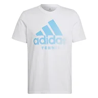 Koszulki męskie - adidas Męski T-shirt M Tns Cat G, biały, XL - miniaturka - grafika 1