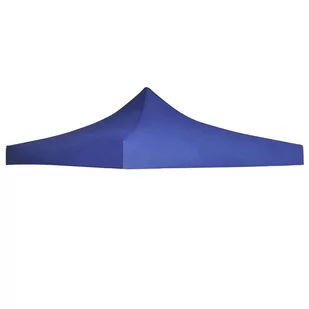 vidaXL Dach namiotu imprezowego 3 x 3 m niebieski 44984 - Pawilony ogrodowe - miniaturka - grafika 1