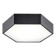 Lampy sufitowe - Argon Plafon LAMPA sufitowa ARIZONA 3823 ścienna OPRAWA geometryczna LED 15W kinkiet heksagon czarny 3823 - miniaturka - grafika 1