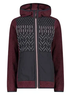 CMP Kurtka polarowa w kolorze bordowo-czarnym - Kurtki damskie - miniaturka - grafika 1