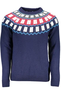 NIEBIESKI SWETER MĘSKI GANT - Swetry męskie - miniaturka - grafika 1