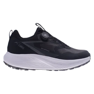 Męskie Buty ELBRUS DANEL LOW WP M000273694 – Czarny - Buty trekkingowe męskie - miniaturka - grafika 1