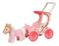 Figurki dla dzieci - Baby Annabell Little Sweet Carriage &amp; Pony Kareta cignieta przez konie dla lalki - miniaturka - grafika 1