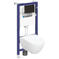 Stelaże i zestawy podtynkowe do WC - Zestaw podtynkowy WC Delta 50 Geberit - miniaturka - grafika 1