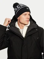 Czapki męskie - Under Armour Czapka M Halftime Pom Beanie 1386634-001 Czarny - miniaturka - grafika 1