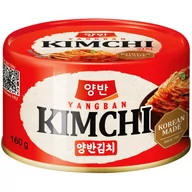 Kuchnie świata - Dongwon Kimchi, koreańska kiszona kapusta 160g - Dongwon Yangban 3461-uniw - miniaturka - grafika 1