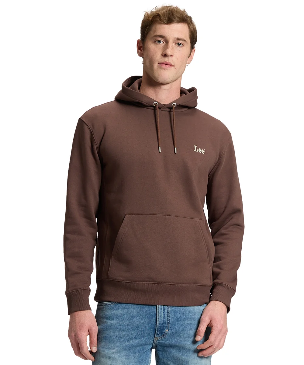 Bluza Lee ESSENTIAL HOODIE 112386264 Shaved Chocolate XL