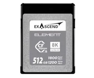 Karty pamięci - ExAscend 512GB Element CFexpress B - miniaturka - grafika 1