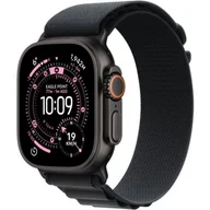 Smartwatch - Apple Watch Ultra 3 GPS + Cellular 49mm Tytan czarny pasek Alpine L Czarny - miniaturka - grafika 1