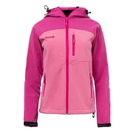 Kurtki damskie - IZAS Onega damska kurtka softshell z kapturem różowy Fuxia/Pink XS - miniaturka - grafika 1