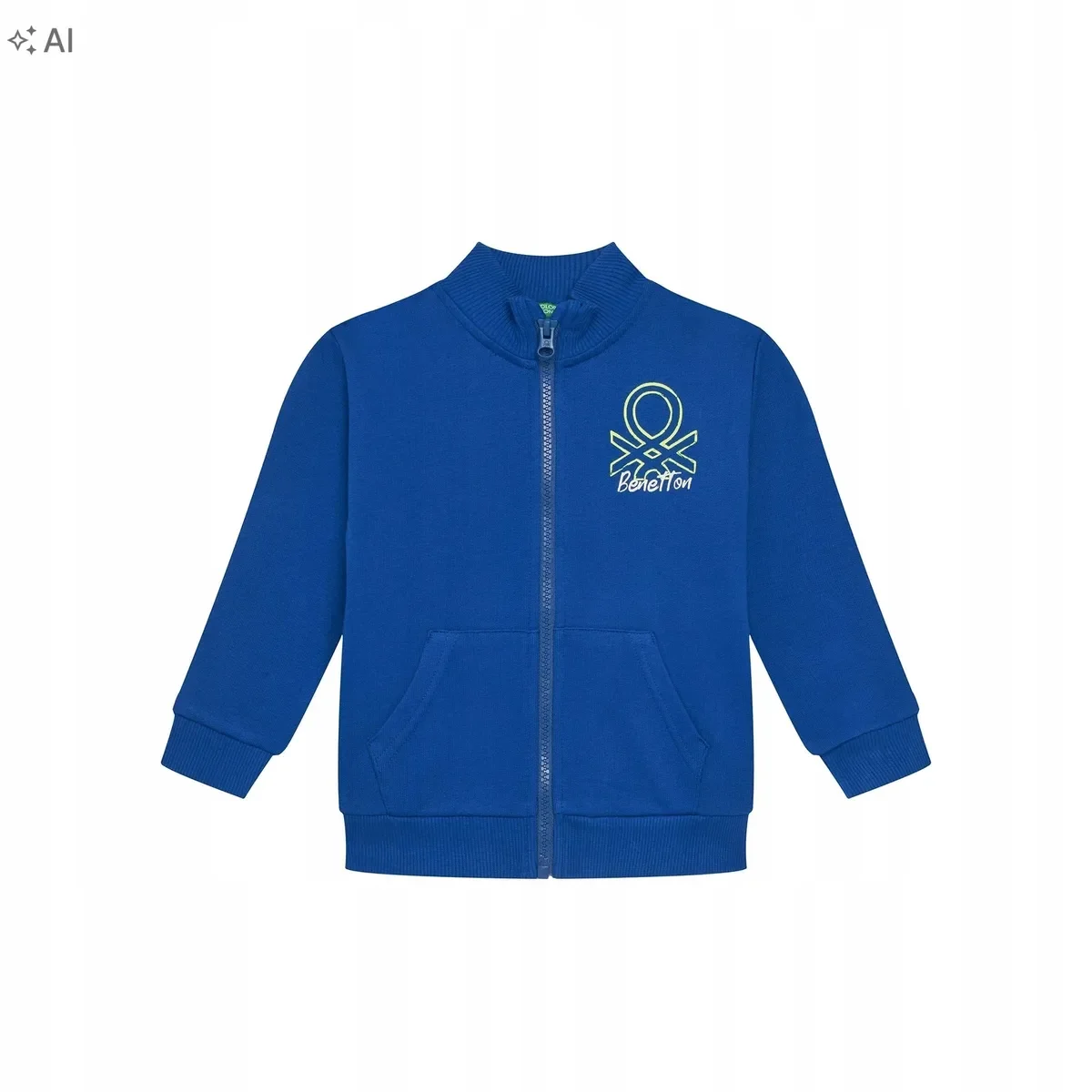 UNITED COLORS OF BENETTON NIEBIESKA BLUZA DZIECIĘCA 104 7DA