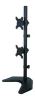 Uchwyty do monitorów - Techly ICA-LCD 2520V uchwyt / stojak do monitorów 68,6 cm (27") Wolnostojący Czarny - miniaturka - grafika 1