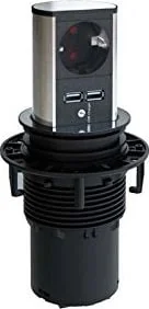 Listwa zasilająca Bachmann Bachmann Elevator 1xSchuko 1xUSB Charger Str 928.017 - Listwy zasilające - miniaturka - grafika 1