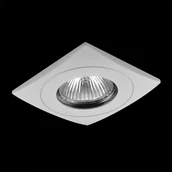 Oprawy, klosze i abażury - Luxera Downlight 71021 1xGU10/50W biała - miniaturka - grafika 1