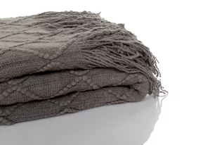 Koc 127 x 152 Bawełniano-Akrylowy Nasi 06 - Koce - miniaturka - grafika 3