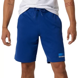 Spodenki New Balance MS21900AT - granatowe - Spodnie sportowe męskie - miniaturka - grafika 1